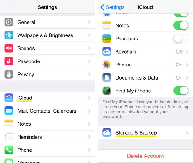Can i do a manual icloud backup from my mac free